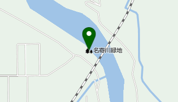 名寄川緑地の地図画像