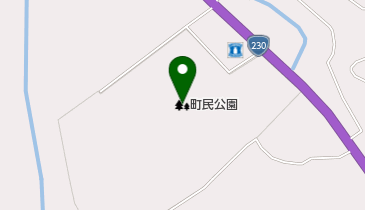 喜茂別町民公園の地図画像
