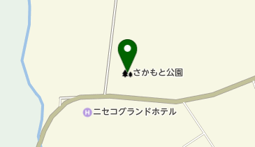ニセコさかもと公園の地図画像
