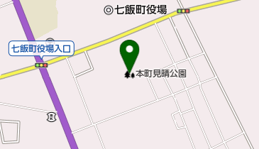 本町見晴公園の地図画像