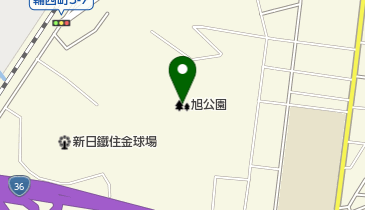 旭公園の地図画像