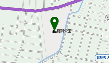 藤野公園の地図画像