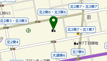 永山記念公園の地図画像