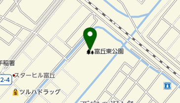 富丘東公園の地図画像