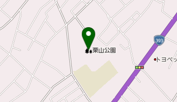 栗山公園の地図画像