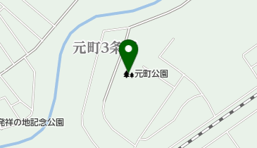 元町公園の地図画像