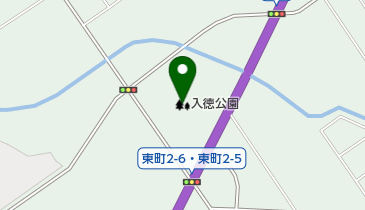 入徳公園の地図画像