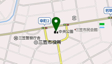 中央公園の地図画像