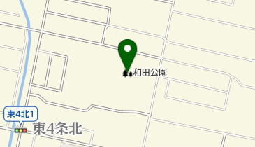 和田公園の地図画像
