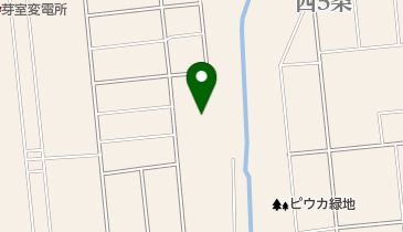 ピウカ公園の地図画像