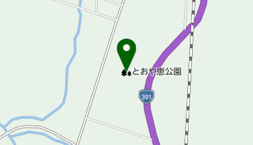 とおや恵公園の地図画像