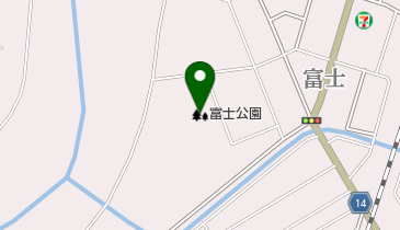 富士公園の地図画像