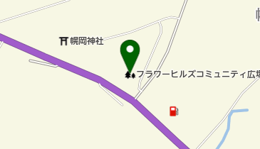 フラワーヒルズコミュニティ広場の地図画像