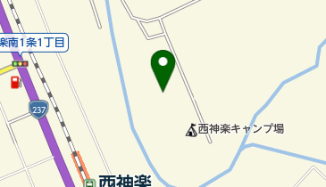 西神楽公園の地図画像