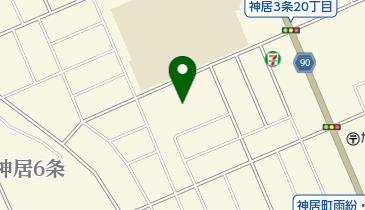 神居東公園の地図画像
