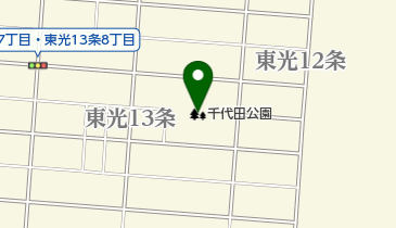 千代田公園の地図画像