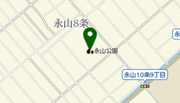 永山公園の地図画像