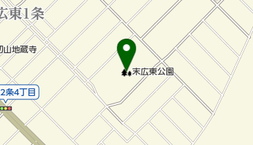 末広東公園の地図画像