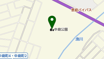 中島公園の地図画像