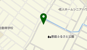 恵庭ふるさと公園の地図画像