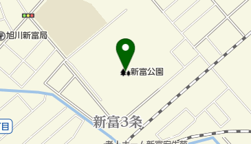 新富公園の地図画像