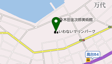 いわないマリンパークの地図画像
