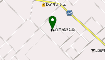百年記念公園の地図画像