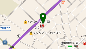 コミュニティプラザあおいの地図画像