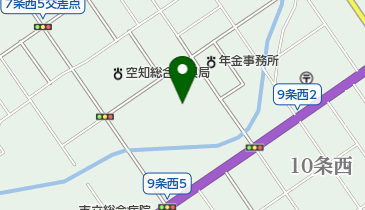 コロナのテラスの地図画像