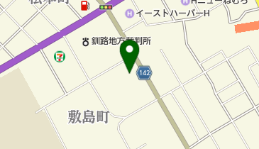 ベルクラシック根室の地図画像