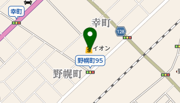 イオン江別店の地図画像