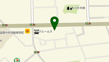 シトロエン函館の地図画像