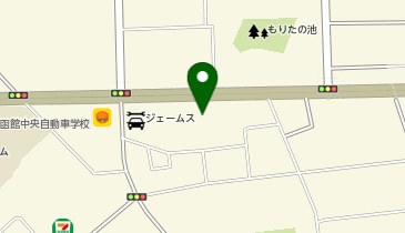 PEUGEOT函館の地図画像