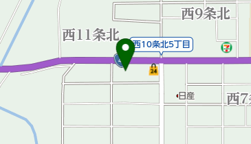 北海道マツダ販売名寄店の地図画像