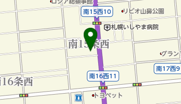 北海道マツダ販売山鼻店の地図画像