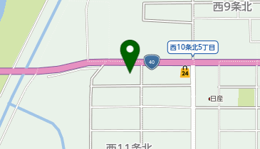 北海道マツダ販売名寄店の地図画像