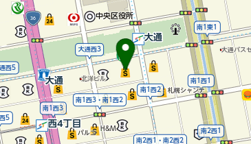 FLYING TIGER COPENHAGEN丸井今井札幌ストアの地図画像