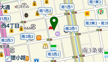 ACOS札幌の地図画像