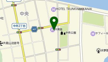 ニコニコレンタカー稚内駅店の地図画像