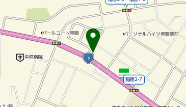 ニコニコレンタカー札幌稲穂店の地図画像