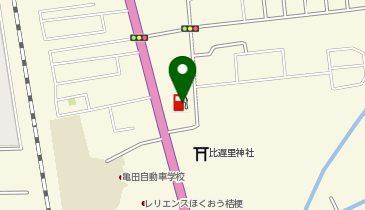 ニコニコレンタカー函館桔梗店の地図画像