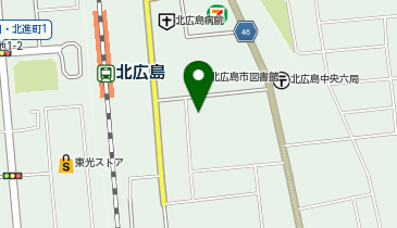 ニコニコレンタカー北広島駅東口店の地図画像