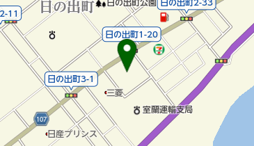 トヨタモビリティパーツ室蘭営業所の地図画像