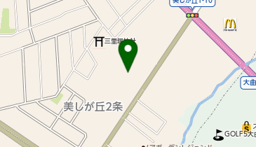 COSTCO札幌倉庫店の地図画像