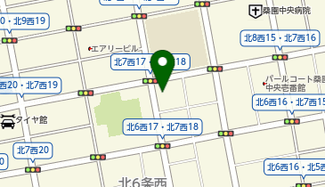 まいばすけっと北7条西17丁目店の地図画像