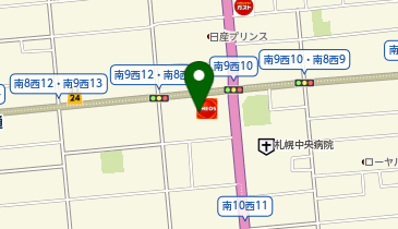 まいばすけっと南9条西11丁目店の地図画像