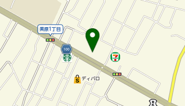 ゆず庵函館美原店の地図画像