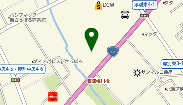 札幌トラックステーションの地図画像