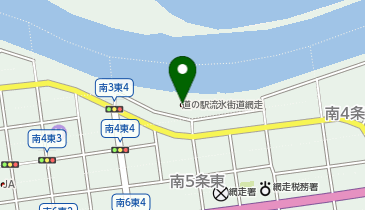 みなとオアシス網走の地図画像