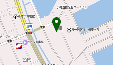 みなとオアシス小樽の地図画像